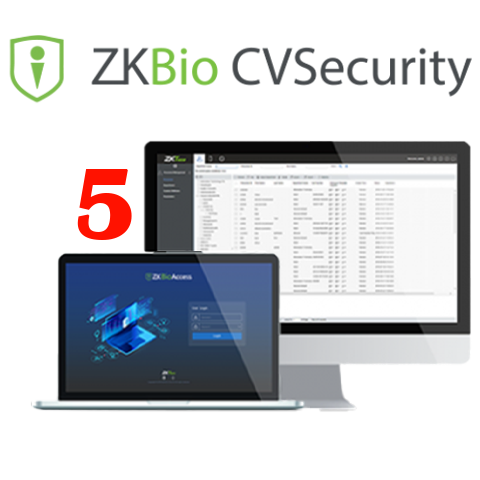 Licenta ZKBioCVSecurity pentru 5 usi - ZKTeco SOF-ZKBIOCV-5