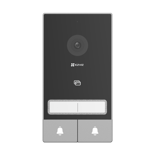 Kit video-interfon 2 familii, 2 x monitor tactil 7', camera 2K, audio, IR 6m, Wi-Fi6 - EZVIZ CS-HP7(3MP,2-Family Kit) - imagine 2