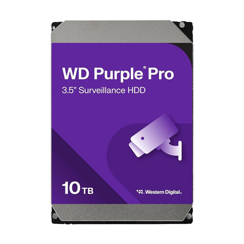 Hard disk 10TB - Western Digital PURPLE PRO AI WD102PURP