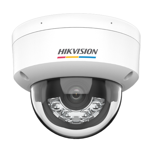Camera IP 4MP, lentila 2.8mm, IR 30m, WL 30m ColorVu3, Mic., IK08 - HIKVISION DS-2CD1147G3H-LIU-2.8mm - imagine 2