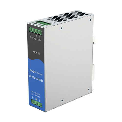 Sursa de alimentare in comutatie, 54V/2.2A, 120W, sina DIN - Ruijie Reyee RG-NIS-PA120-54