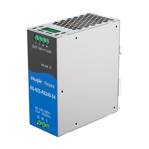 Sursa de alimentare in comutatie, 54V/4.4A, 240W, sina DIN - Ruijie Reyee RG-NIS-PA240-54