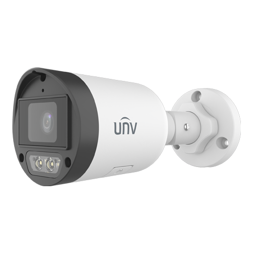 Camera IP 4MP, Dual Light, lentila 2.8mm, IR 30m, WL 30m, Mic, SDCard, PoE, IP67 - UNV IPC2124LB-AF28K-DL2 - imagine 3