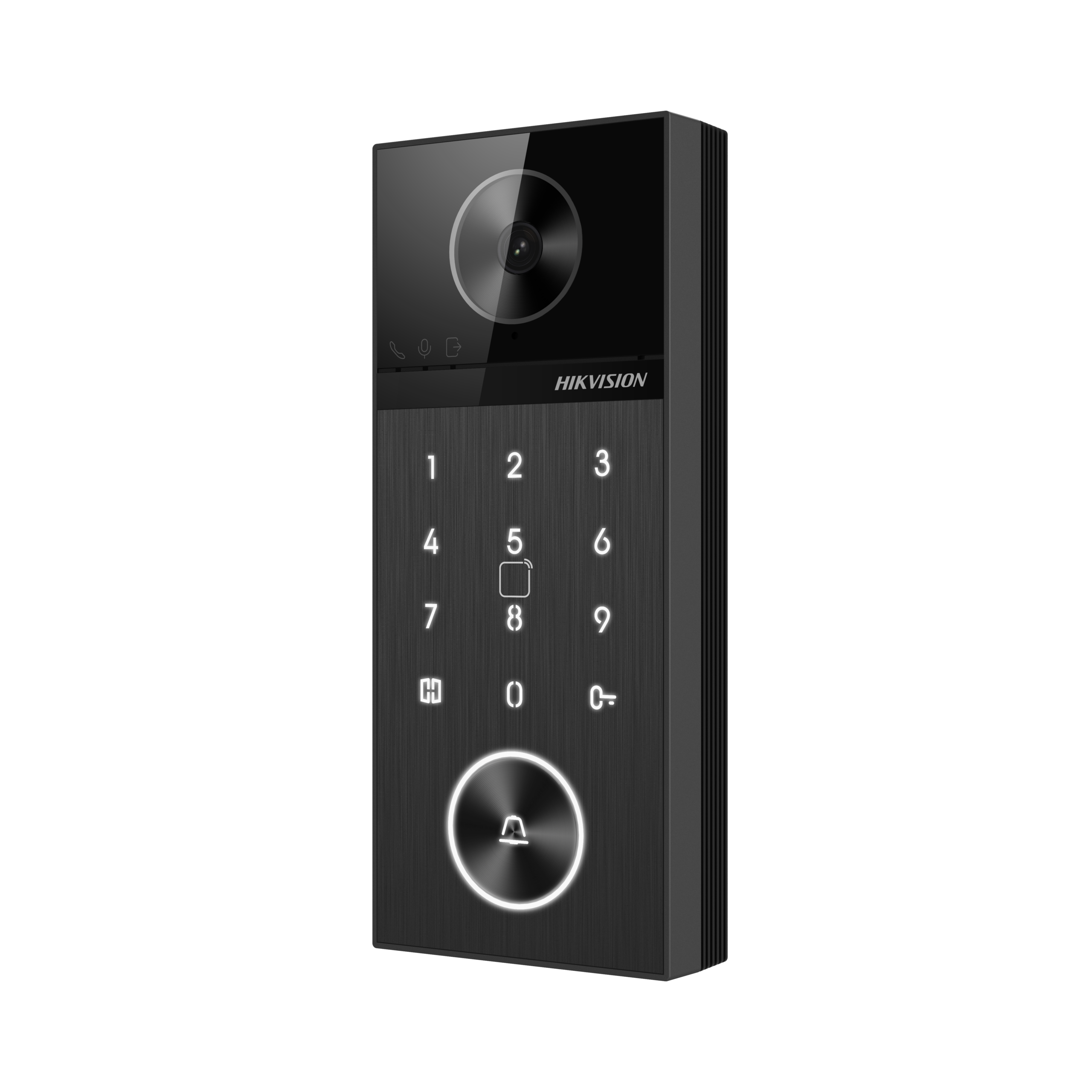 Panou exterior videointerfon TCP/IP 4MP, IR 3m, WI-FI6, Bluetooth, PIN, PoE, M1, IP65 - HIKVISION DS-KV6124-WBE1 - imagine 3