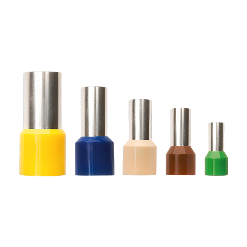 Terminale izolate pentru cablurile electrice, sectiune transversala 0.75mmp, 1000buc/set PKY-2007