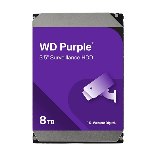 Hard disk 8TB - Western Digital PURPLE WD85PURZ