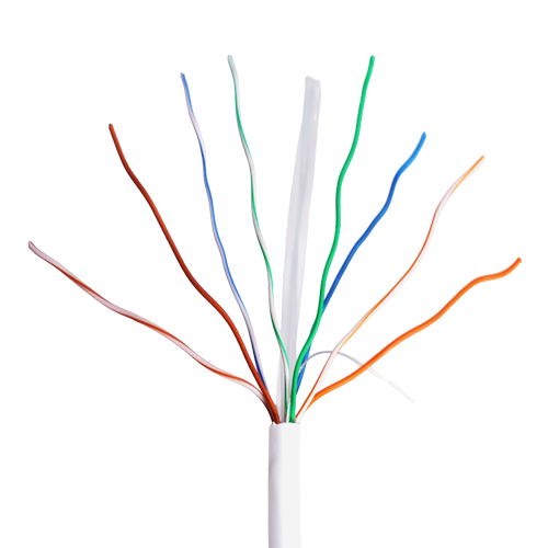 Cablu UTP, cat 6E, cupru integral, LSZH, cutie 305 metri, DCA - UNV UV-UTP6-300-BC24AWG-DCA-B-W