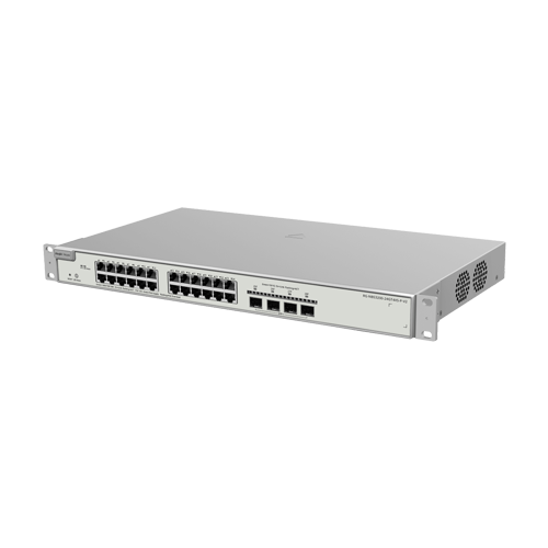 Switch L2+, 24 x RJ45 1G PoE, 4 x SFP+ 10G, Cloud Management - Ruijie RG-NBS3200-24GT4XS-P-V2