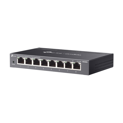 Switch 8 x RJ45 Gigabit, Easy Managed - TP-Link Omada ES208G