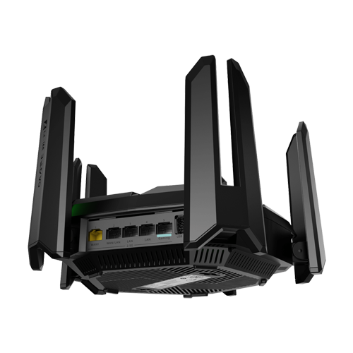 Router Wi-Fi 7 Dual-Band, BE7200, 5 x RJ45 2.5G, 4 x RJ45 1G, Cloud Management - Ruijie Reyee RG-EW7200BE(PRO) - imagine 2